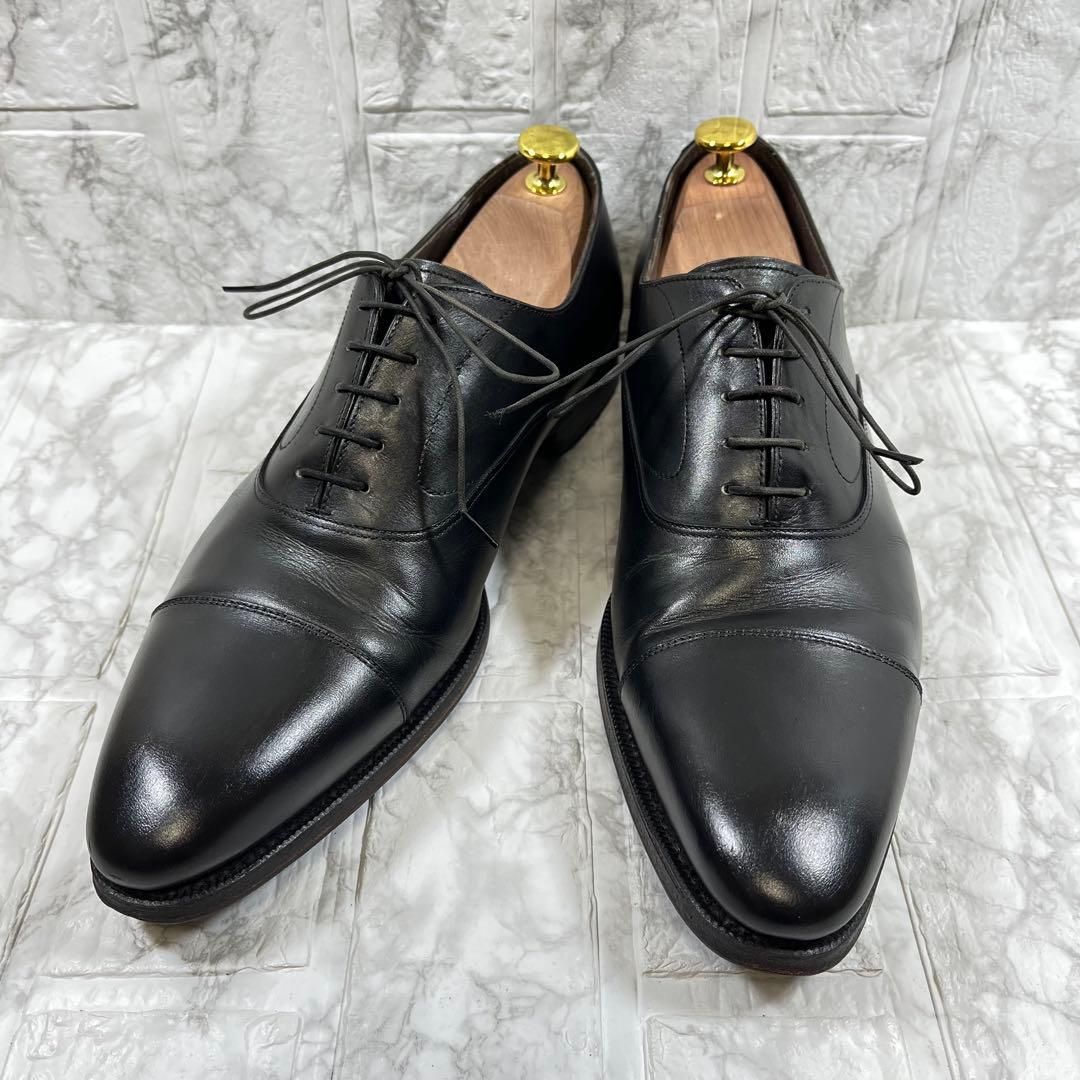 【美品】SHETLANDFOX　3016SF ストレートチップ　ビブラム　27㎝ SHETLANDFOX 3016SF KNIGHTSBRIDGE ナイツブリッジ / シェットランド