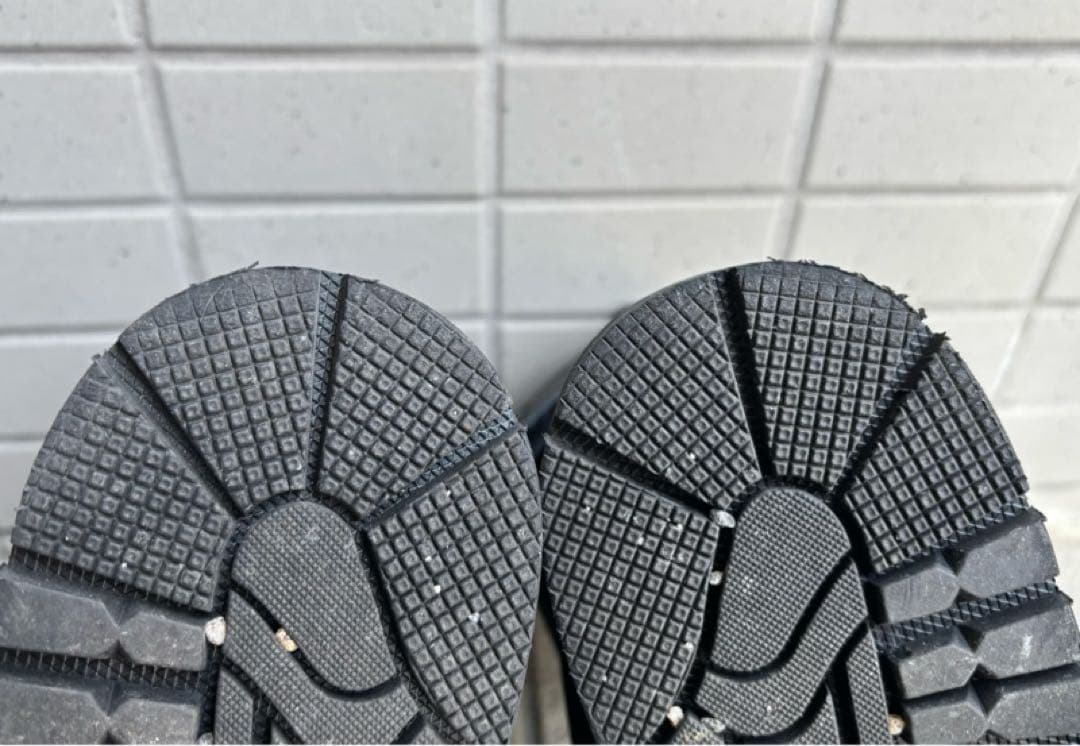 カドヤKADOYA ブラックアンクルブーツ　27.0cm