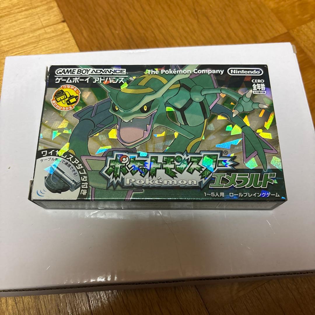 ポケットモンスター エメラルド 外箱、説明のみ ゲームボーイ