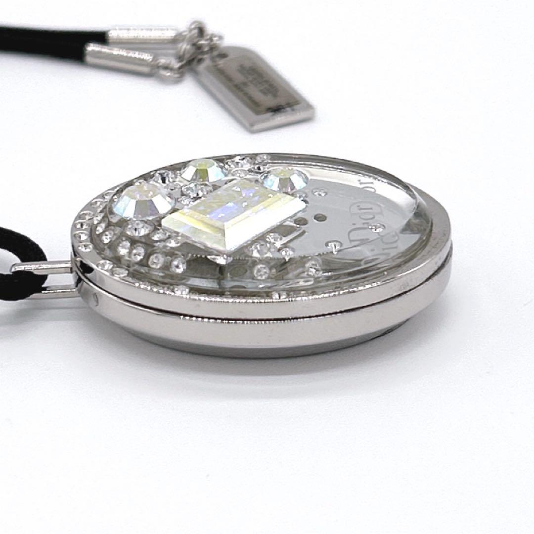 Dior×スワロフスキー ペンダントリップグロスネックレス クリスタル