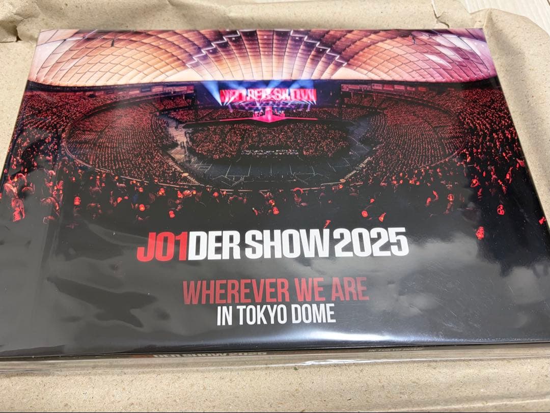 JO1DER SHOW 2025 東京ドーム Blu-ray FC限定版 - メルカリ