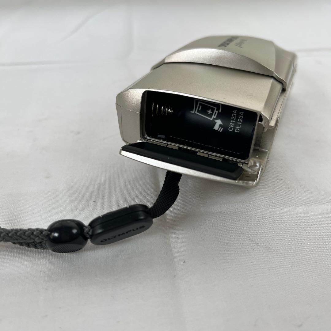 h) OLYMPUS μ[mju:]-II シルバー フィルムカメラ ジャンク - メルカリ