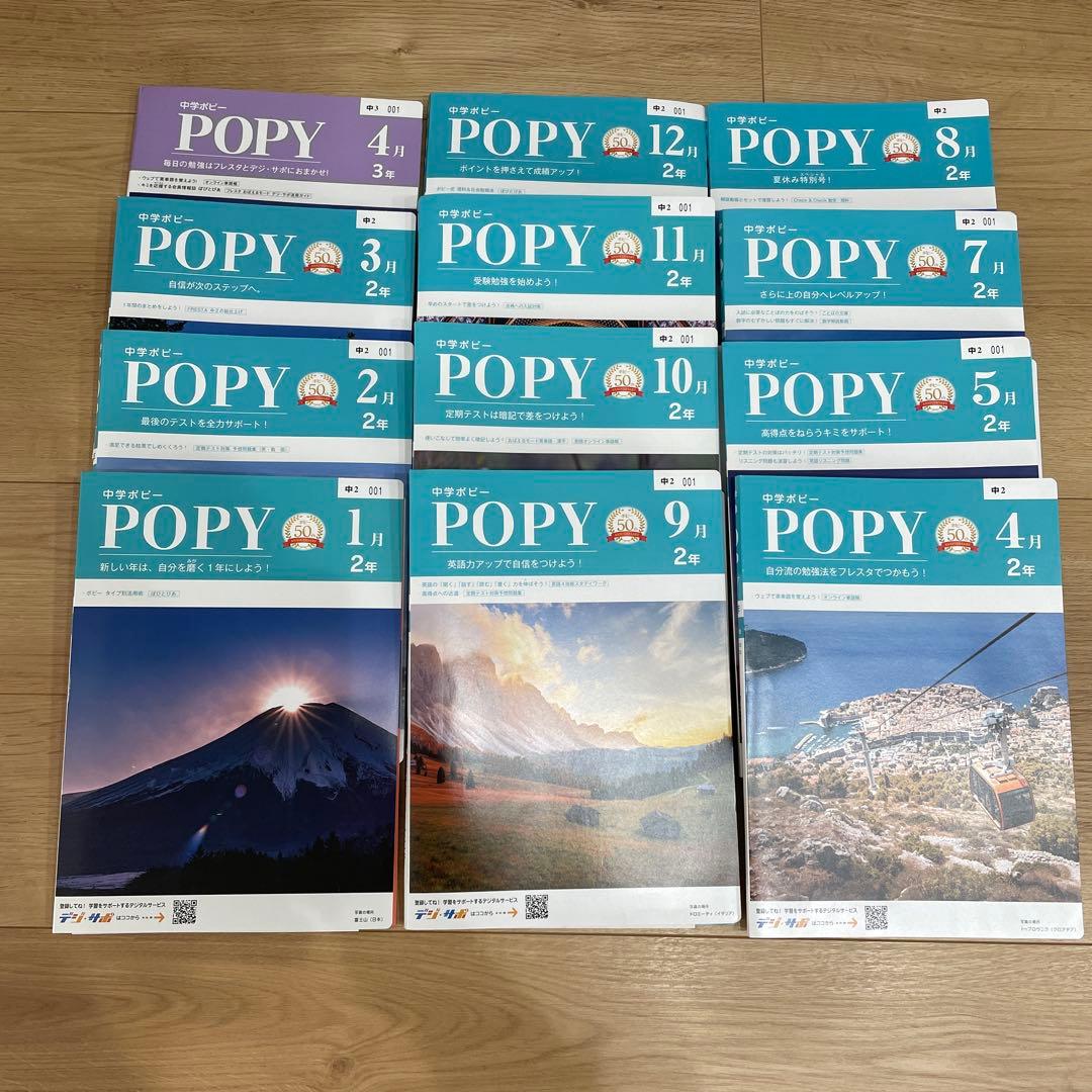 2024年度　ポピー中2☆ 6月号ありました！更に値下げ！ mqdefault.jpg