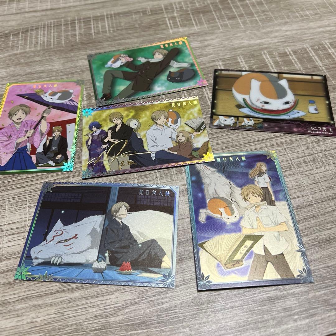 入手困難】☆金箔サイン入り☆夏目友人帳 絵巻物トレカ6枚 - メルカリ