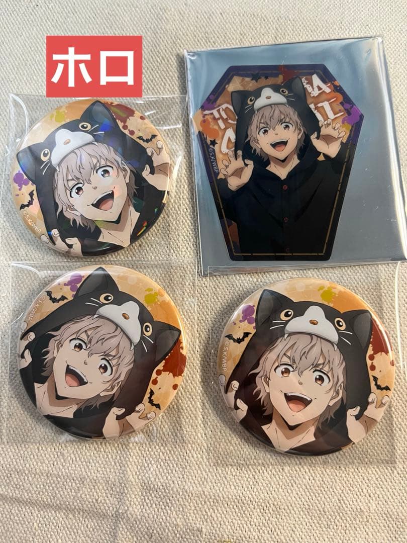 WIND BREAKER ハロウィンまつり 缶バッジ クリアカード 兎耳山 - メルカリ