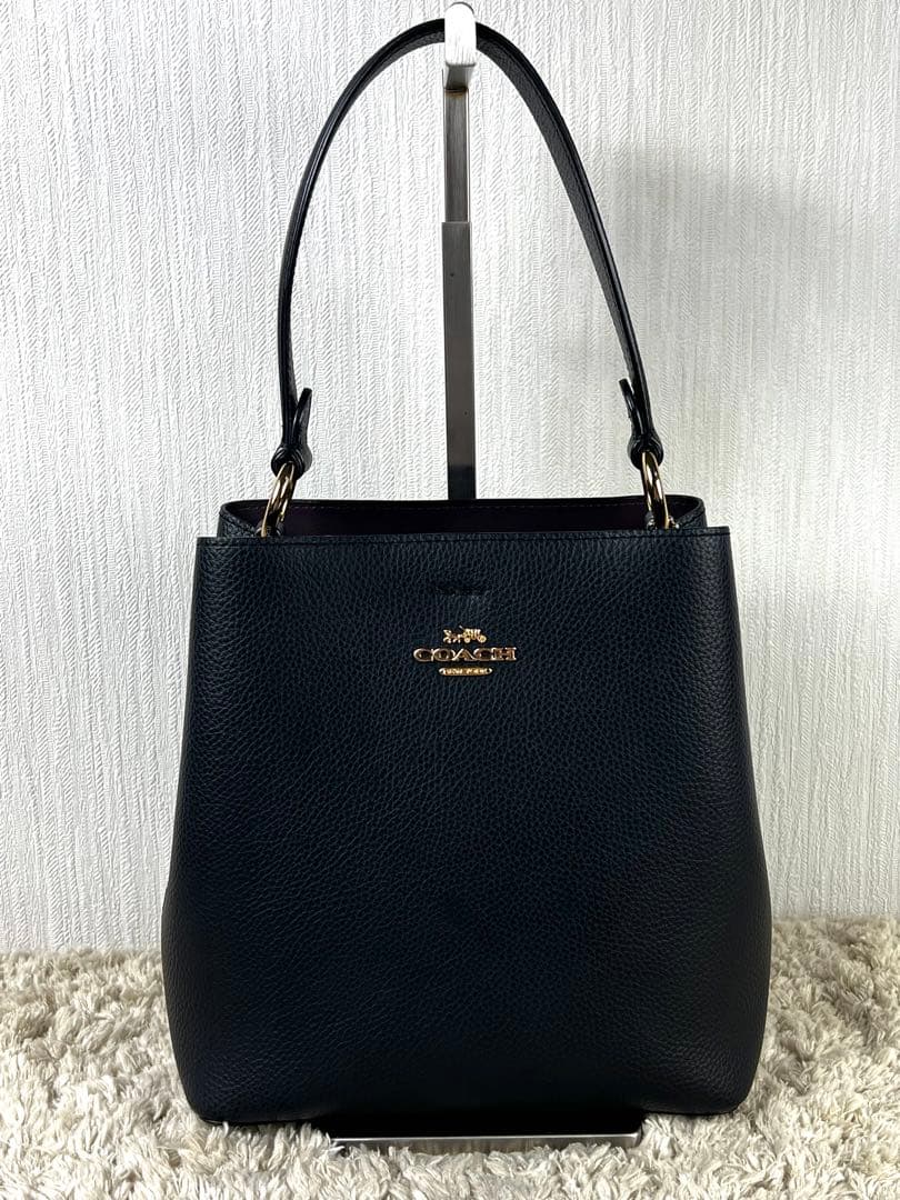 COACH】コーチ 2WAYショルダーバッグ スモールタウン バケット