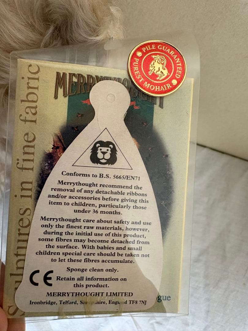 メリーソート ヴィンテージ 限定307/1000 モヘア英国製 - メルカリ