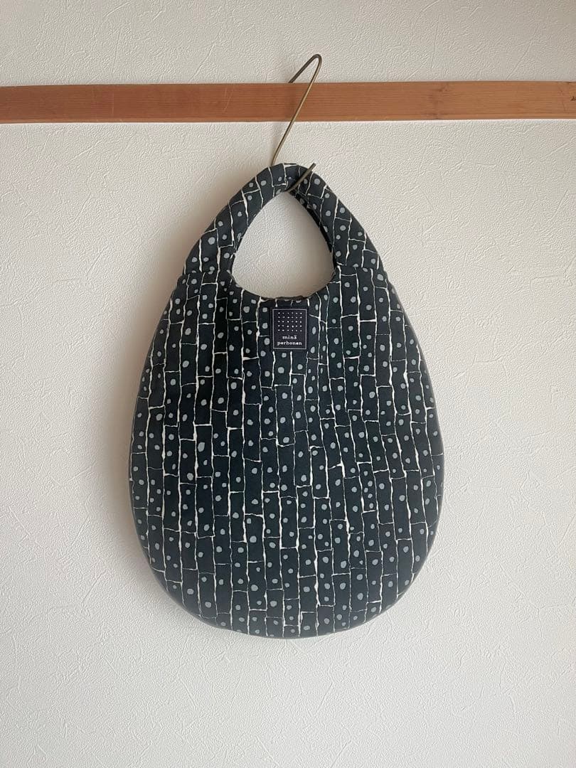 ミナ ペルホネン egg bag エッグバッグ winter travel - メルカリ