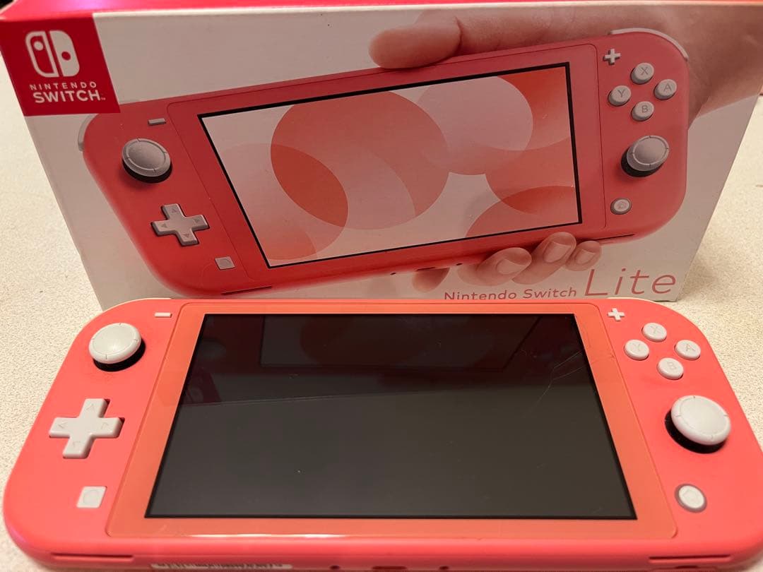 Switch Lite コーラル 箱付き Nintendo Switch Lite コーラル 新品未使用 本体 任天堂スイッチ HDH-S