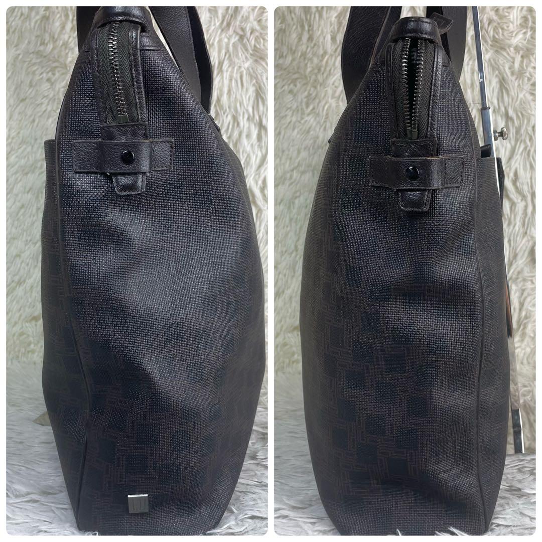 美品】ダンヒル ディーエイト D8 トートバッグ ビジネス PVC 大容量