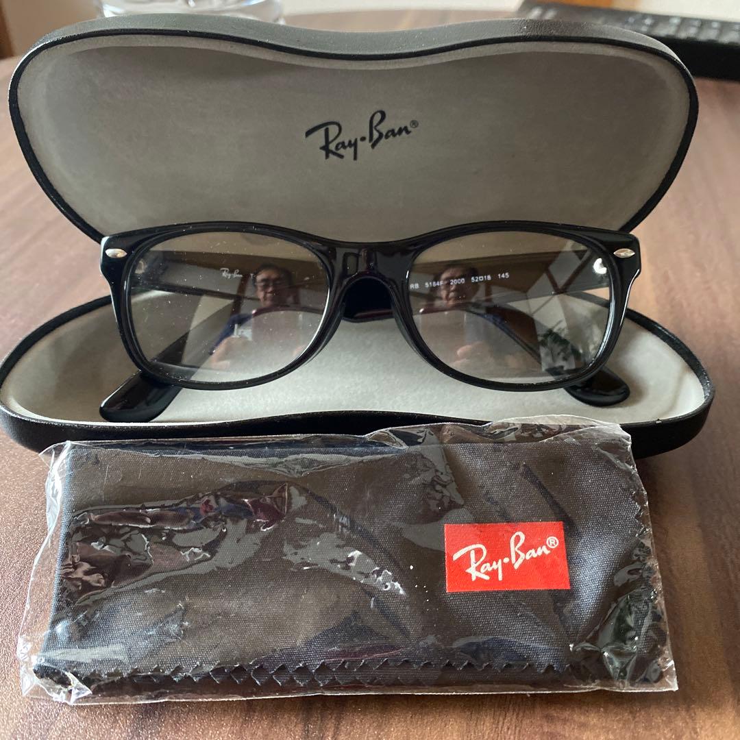 レイバン ニューウェイファーラー RB5184F クリアレンズ 伊達メガネ 美