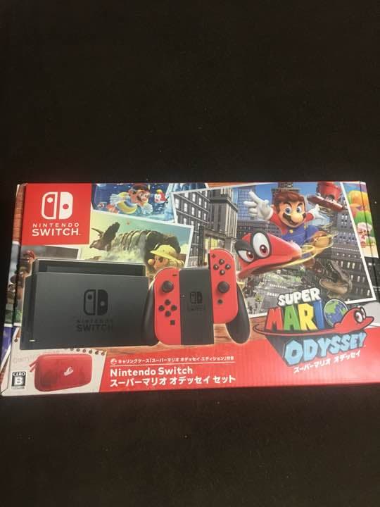 任天堂スイッチマリオオデッセイセット 量販店印有】Nintendo Switch スーパーマリオ オデッセイ セット