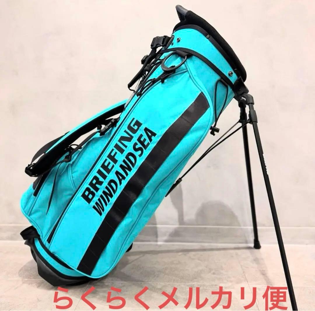 BRIEFING WIND AND SEA キャディバッグ ミントブルー WDS - メルカリ
