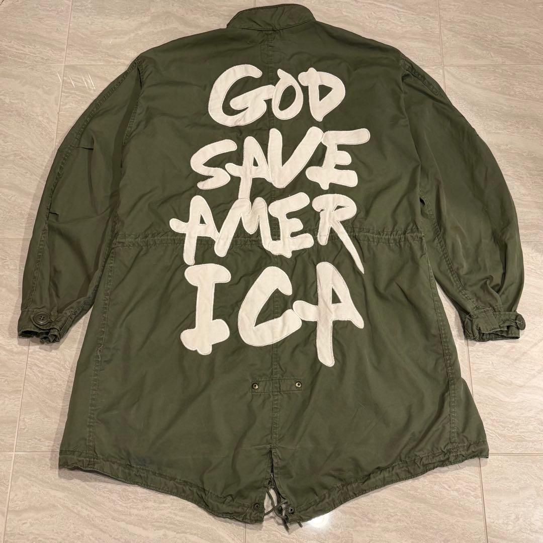 【激レア】AP STU DIO エーピーストゥディオ モッズコート 背面ロゴ有 中古・古着通販】AP STUDIO (エーピーストゥディオ) Sage Shoulder