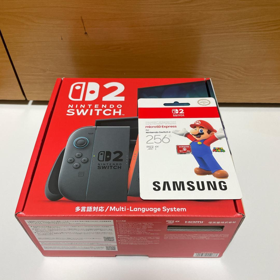 Nintendo Switch2 多言語モデルと256GB SDカード Amazon.co.jp: 【任天堂ライセンス商品】マイクロSDカード256GB for