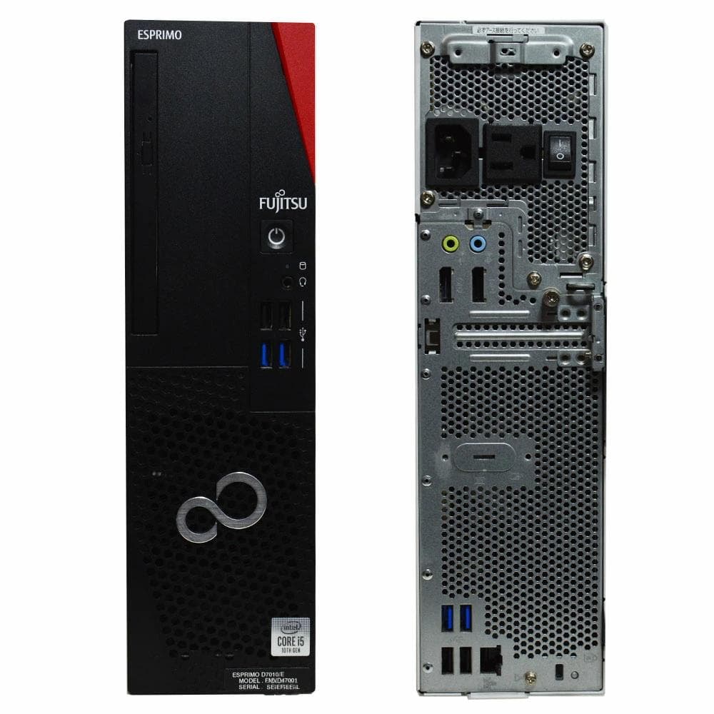 Fujitsu 最新 高スペック i-5 10500 第10世代デスクトップ