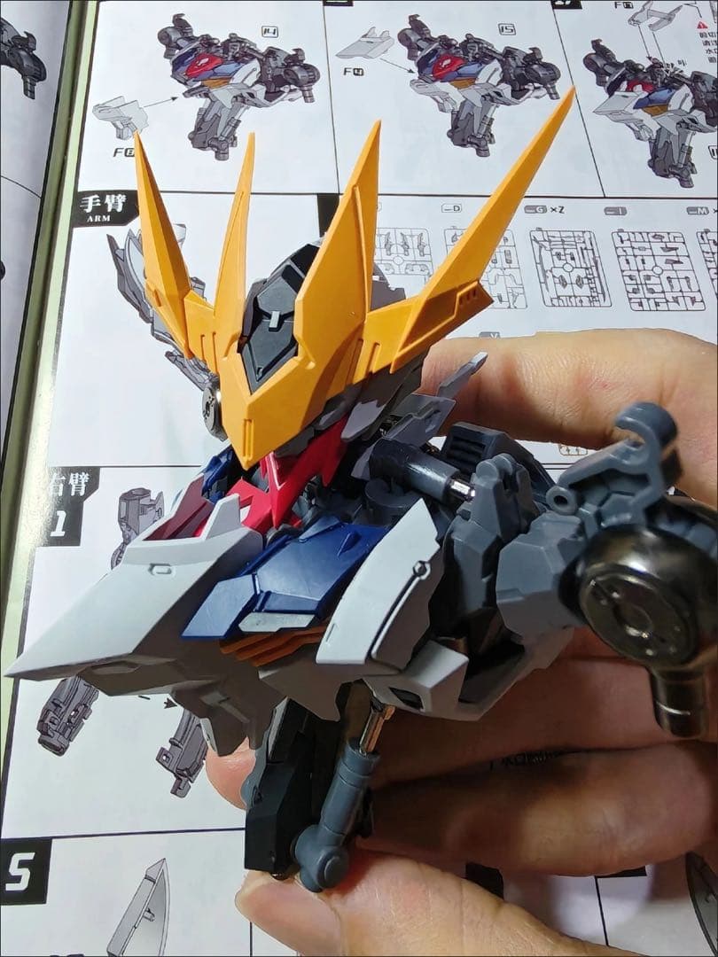 LUNAVOR バルバトス バルバトスルプスレクス 似 狼の王 プラモデル