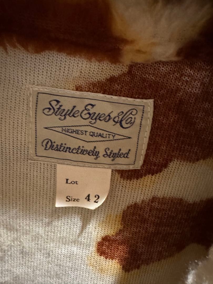 style eyes ホルスタイン レースアッププルオーバー 菅田将暉着用