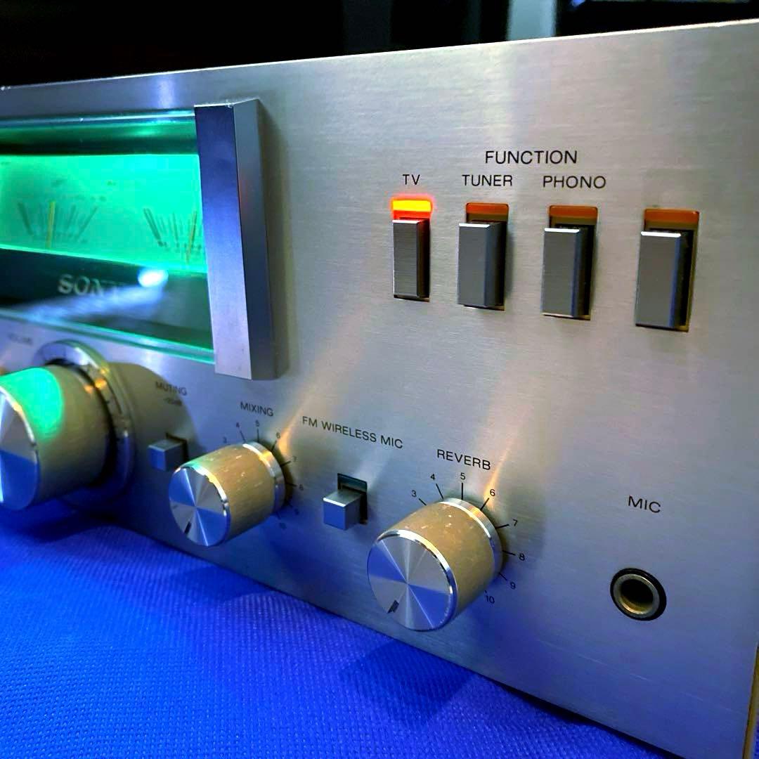 SONY プリメインアンプ TA-313 動作品 ソニー メーター LED - メルカリ