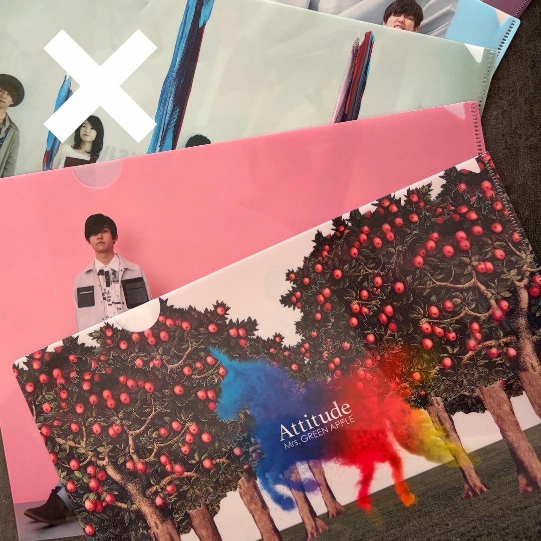 Mrs.GREENAPPLE 非売品 クリアファイル2枚セット - メルカリ