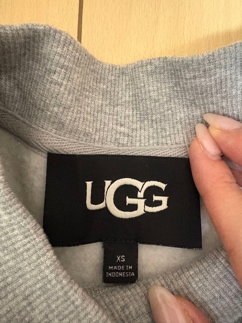 UGG グレー スウェット xs - メルカリ