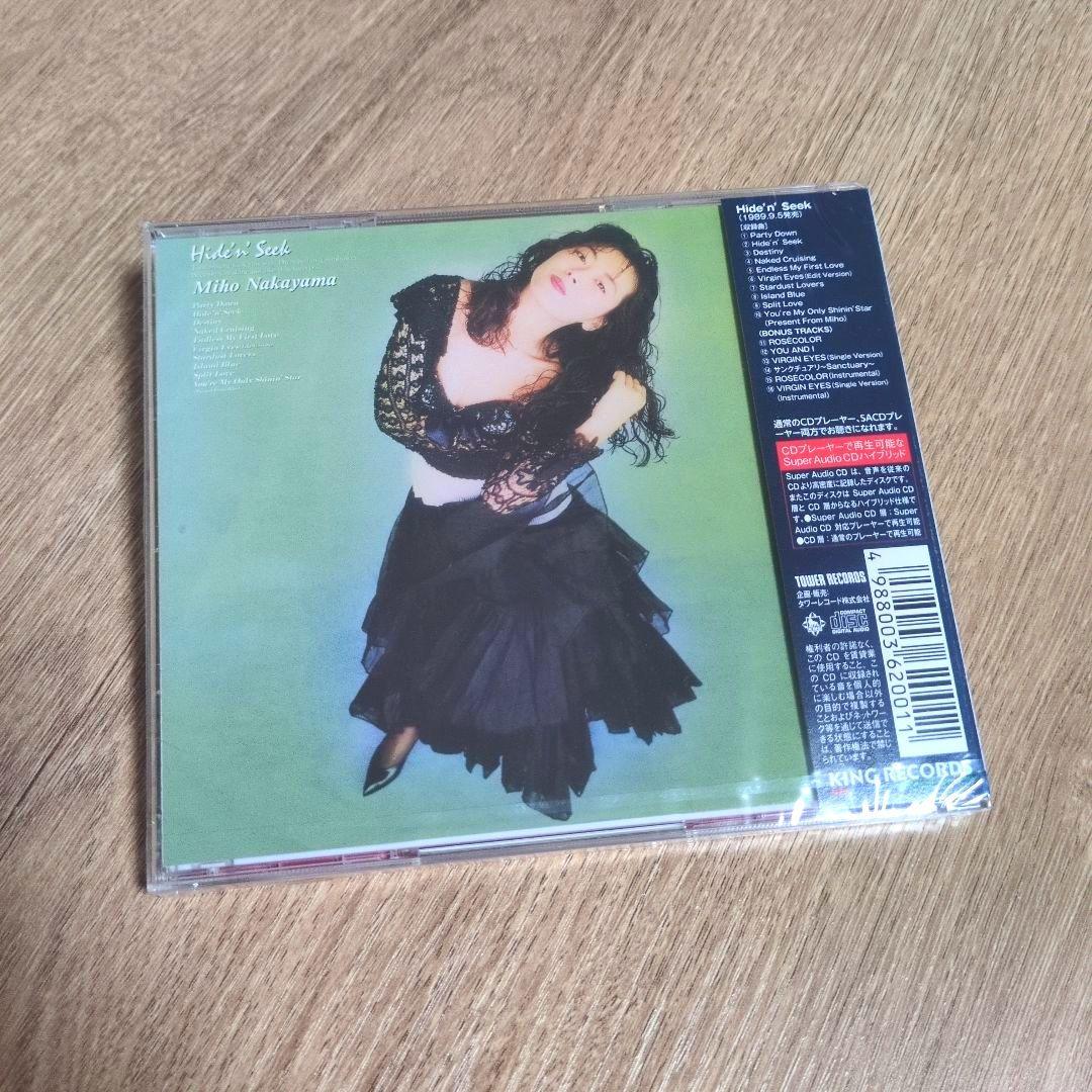 中山美穂「Hide'n' Seek (+6)」〈タワーレコード限定・生産限定盤