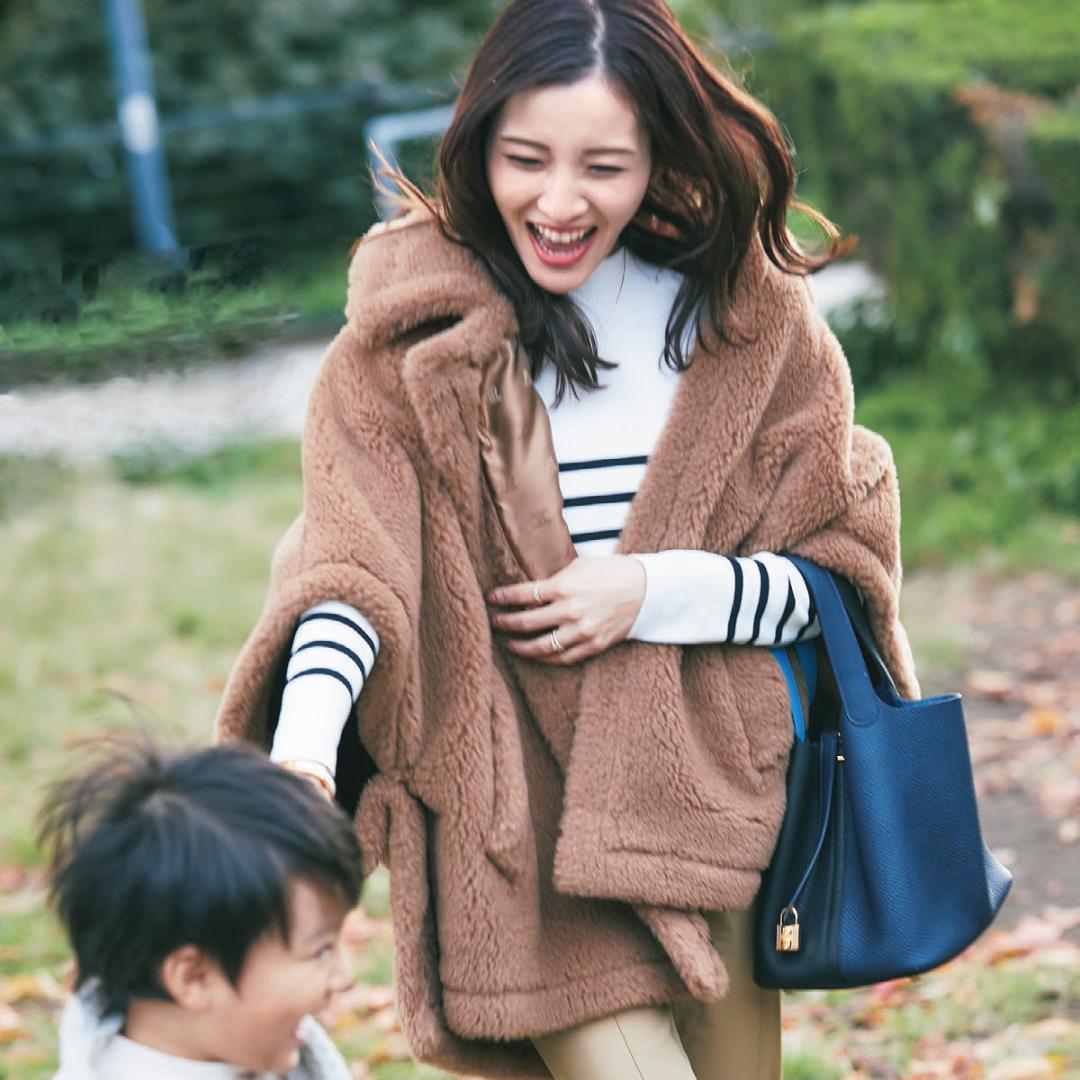 マックスマーラ MaxMara テディベア TEBE ポンチョ ケープ - メルカリ