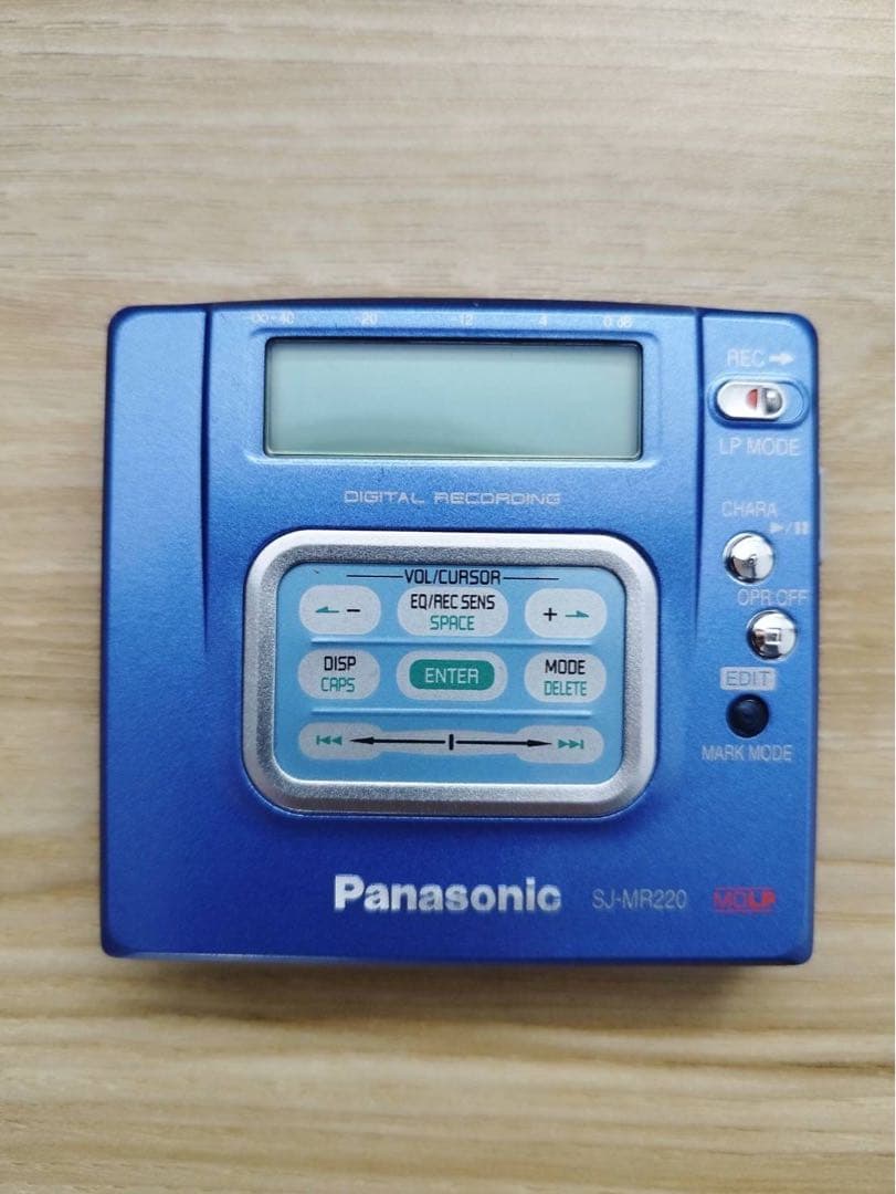 Panasonic ポータブルMDレコーダー SJ-MR220 - メルカリ