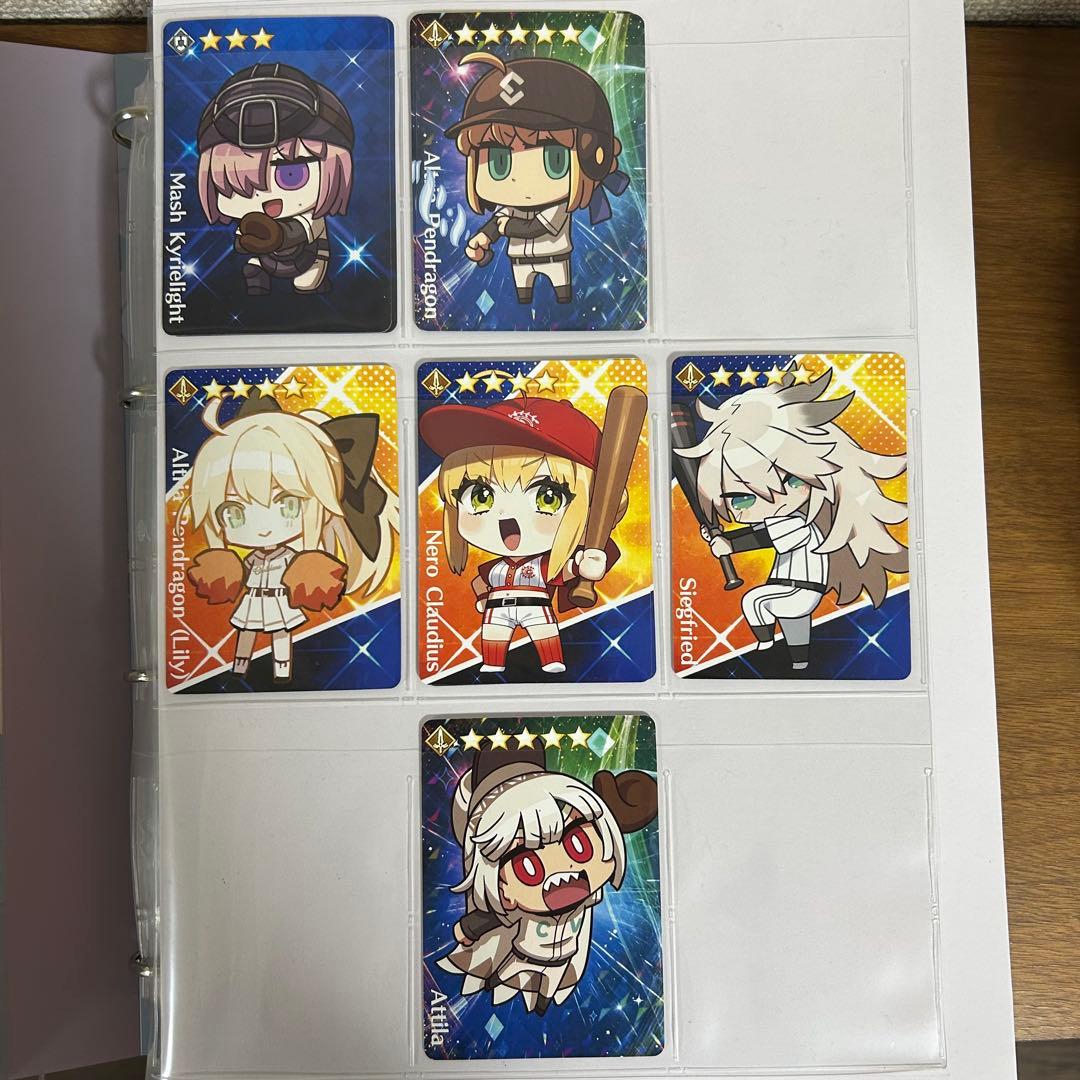 野球カード fgo Quick コンプリートまとめ売り 野球カード fgo Quick