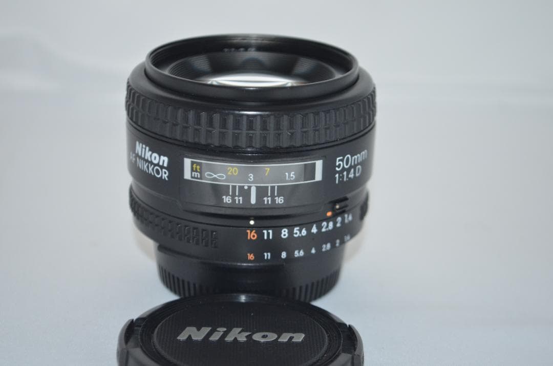 極美品 ニコン Ai AF Nikkor 50mm F1.4D 大好きが止まらない。ニコンレンズ「AI AF Nikkor 50mm f/1.4D」を6年