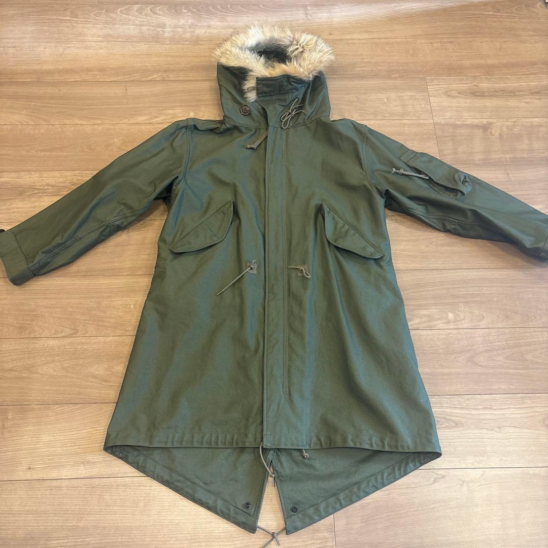 The REAL McCOY'S M48シェルパーカ size \"SMALL\"