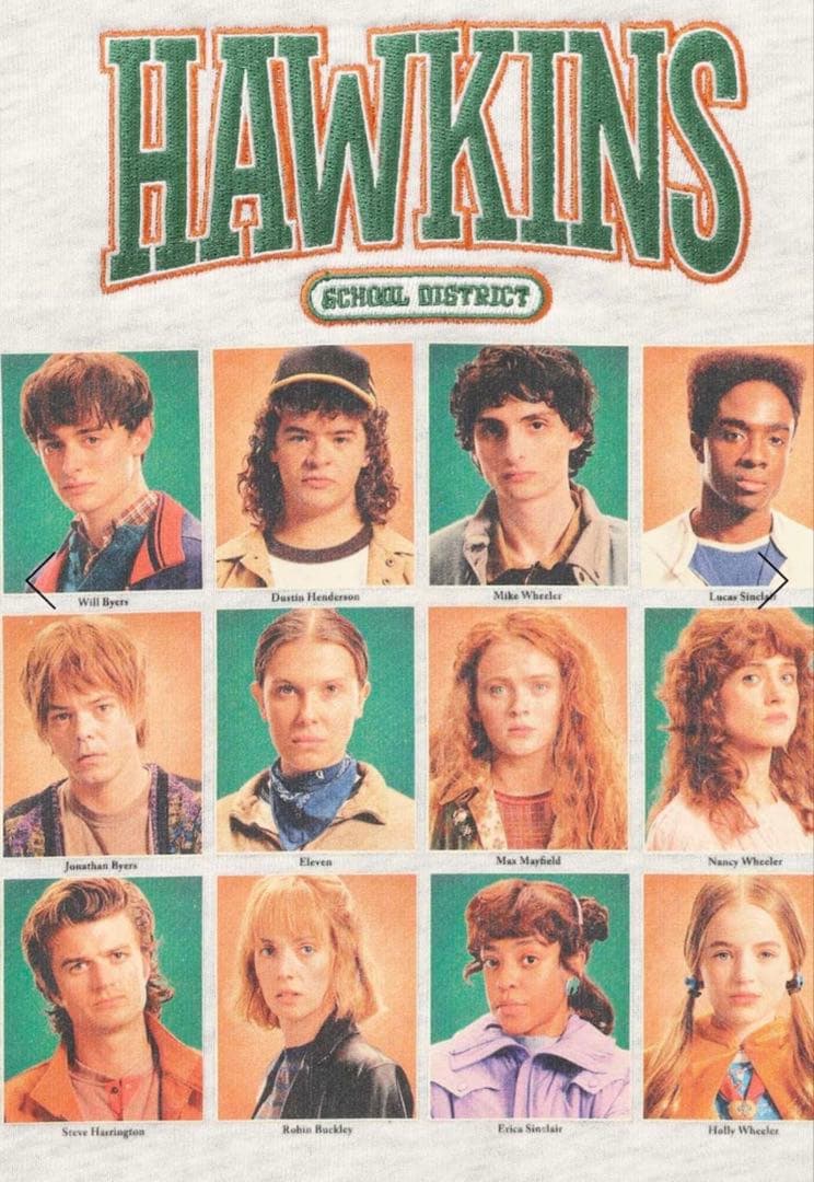 ストレンジャーシングス niko and… スウェット 袋付き - メルカリ