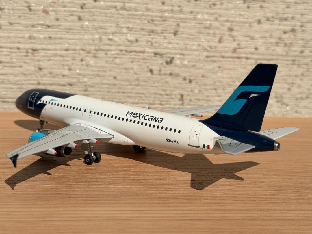 絶版】G2MXA078 A320 メキシカーナ航空 N369MX 1/200 - メルカリ