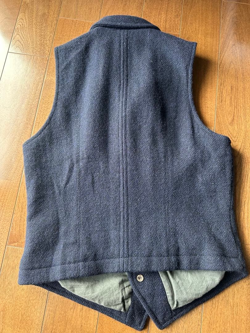T*7様 Nigel Cabourn マロリーベスト 48 ネイビー