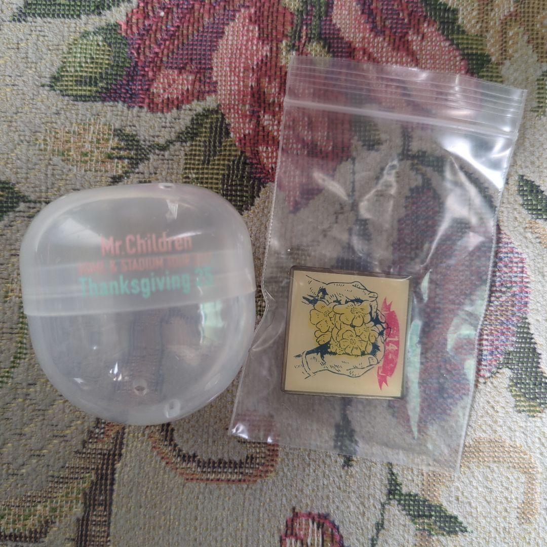 Mr.Children ThanksgivingLIVE ピンバッジ - メルカリ