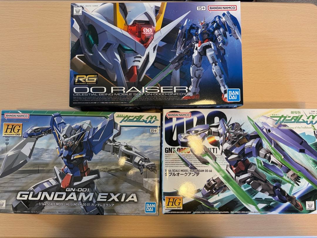 HGガンダムエクシア ダブルオークアンタ RGダブルオーライザー - メルカリ