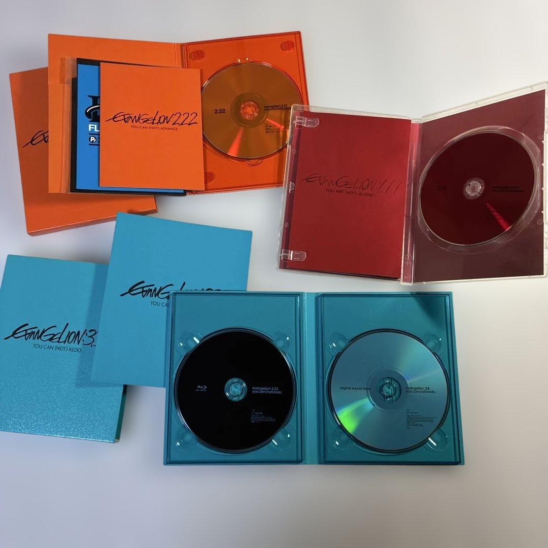 ヱヴァンゲリヲン新劇場版:序 破 Q DVD3セット - メルカリ