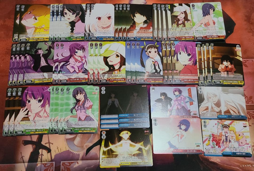 物語シリーズ　化物語　デッキ　ヴァイスシュヴァルツ ヴァイスシュヴァルツトライアルデッキ 化物語 [化物語] | 公式