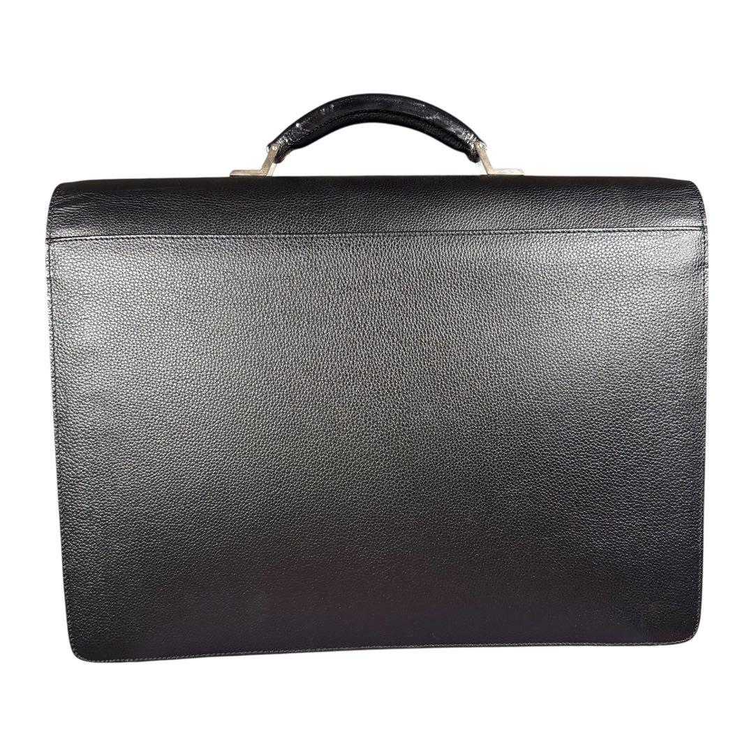 美品】BALLY バリー 本革 ダレスバッグ ビジネスバッグ レザー 保存袋付