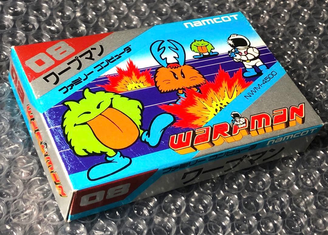 【新品未開封】ナムコ「ワープマン」 Yahoo!オークション -「ファミコン ワープマン」の落札相場・落札価格