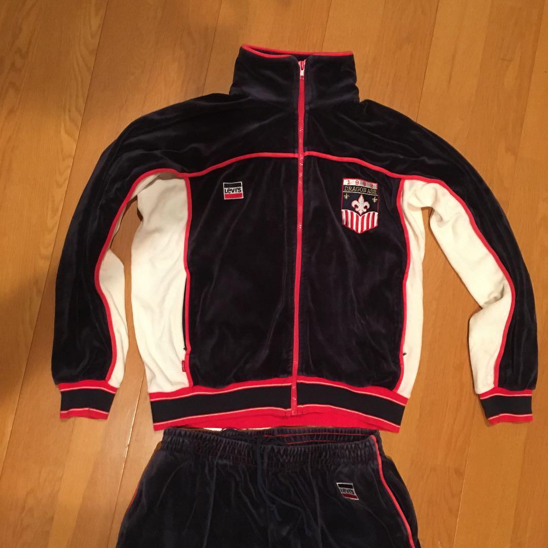 リーバイス✖️ドラゴンアッシュ 希少ベロア上下 - メルカリ