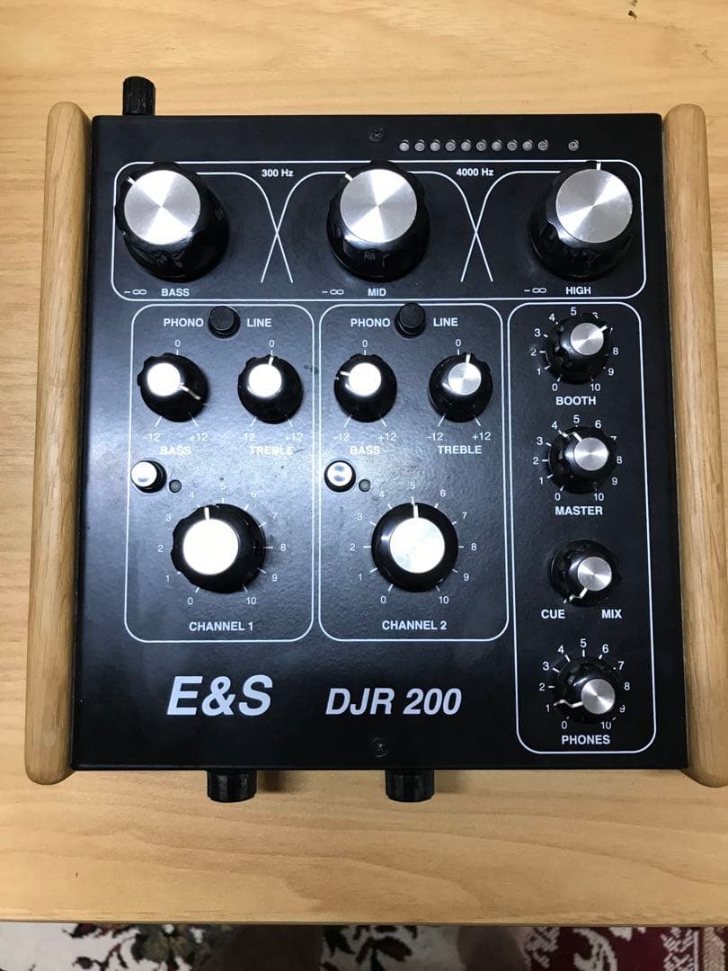 E&S DJR 200 DJミキサー/ロータリーミキサー E&S DJR-200 with side wood panel | eBay