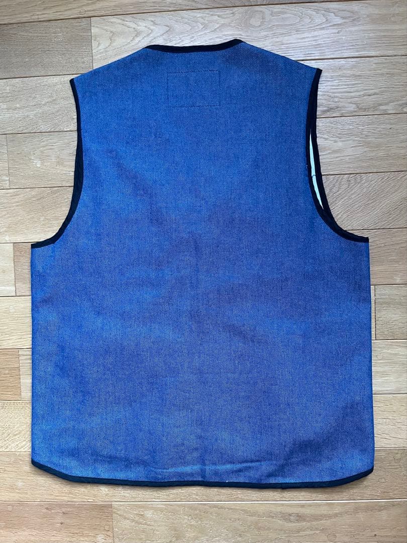 カミエルフォートヘンス デニムジップベスト サイズS