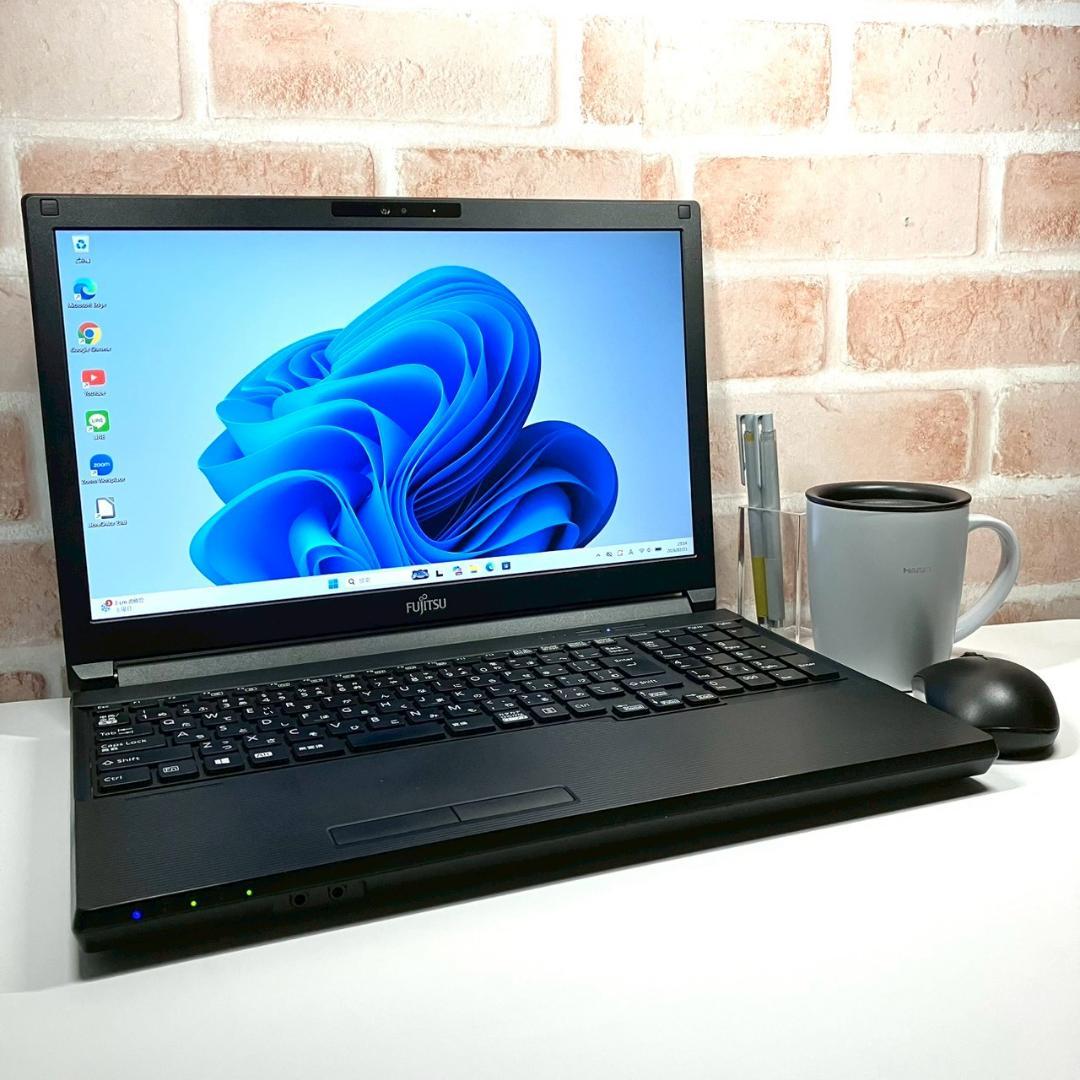 ☆メガバッテリー☆ 2021年製 第11世代i5 テンキー 富士通501 - メルカリ