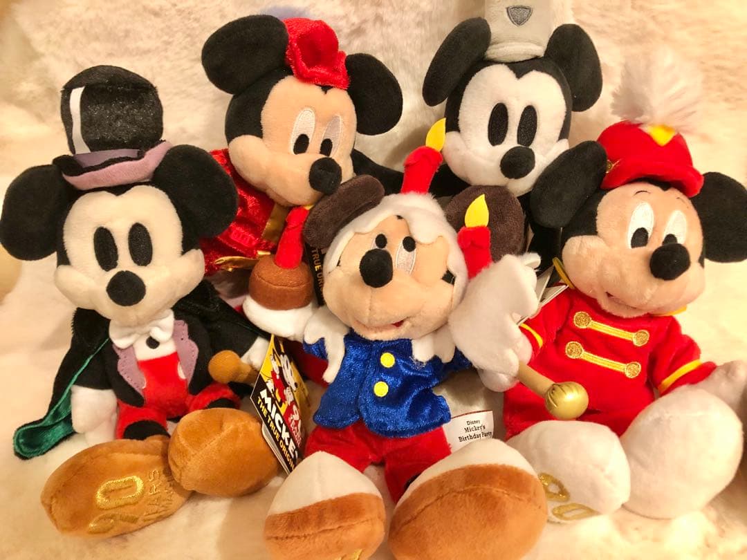 ミッキー 90周年 フィルム コレクション ぬいぐるみ セット ウィリー