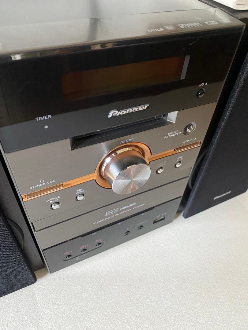Pioneer X-MF7DV-M ミニコンポ CD DVD MD USBメモリ - メルカリ
