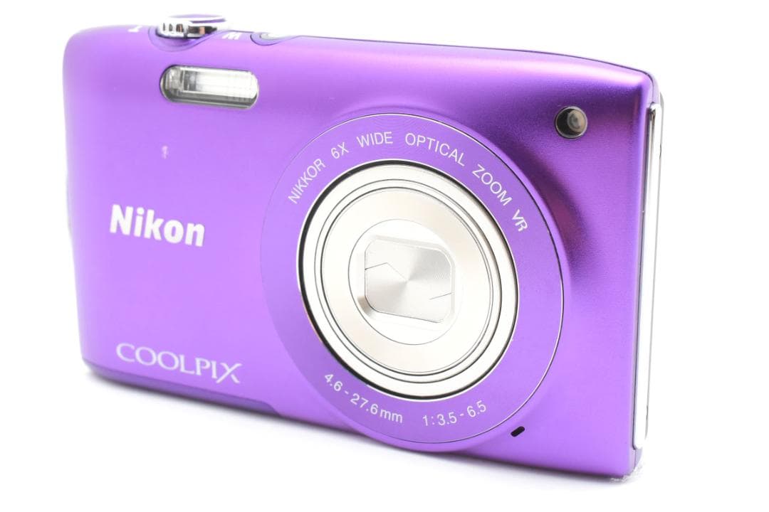 Nikon COOLPIX S3300 コンパクトデジタルカメラ パープルニコン - メルカリ