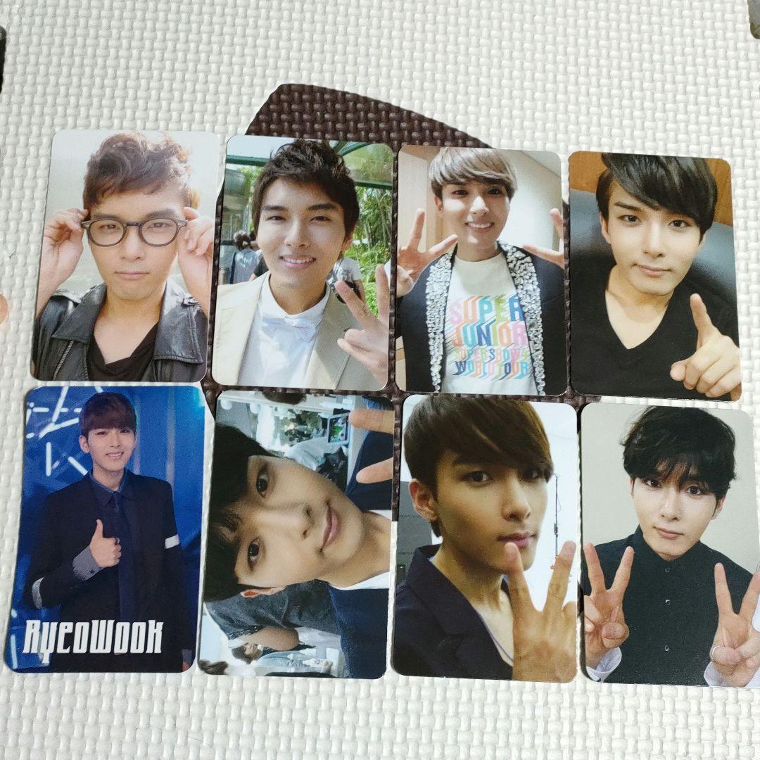 SUPER JUNIOR 韓国盤・日本盤封入トレカのみ リョウク 8枚セット