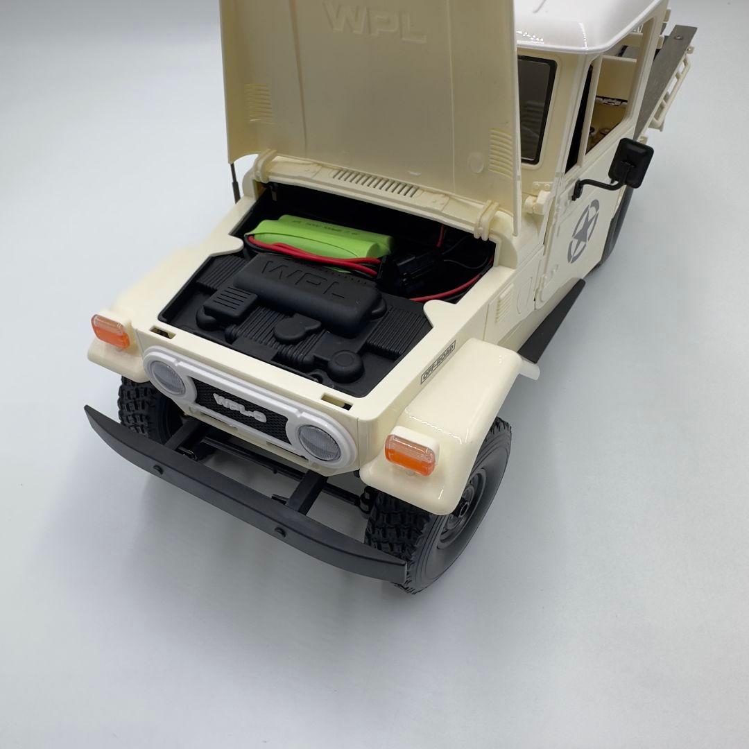 新品未使用】WPL C44 RTR 木製フラットベッド仕様 RCカー 1/12 - メルカリ