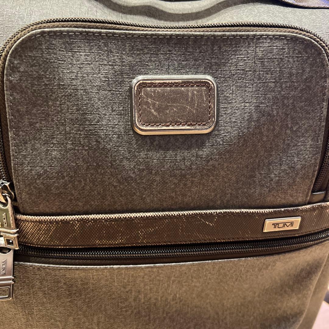 TUMI Alpha2 T-Pass バックパック アールグレー×ブラウン - メルカリ